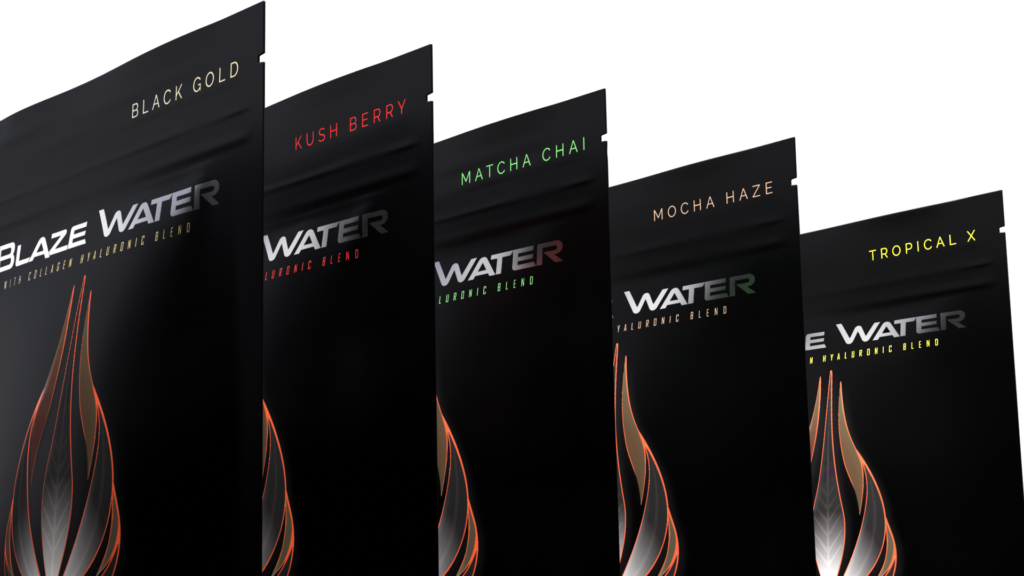 Blaze Water - 5 flavors